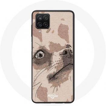 Estuche Samsung Galaxy A12 Chihuahua de Mascota