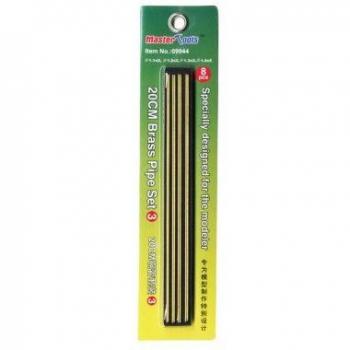 20cm Brass Pipe Set 3 by Master Tools 09944