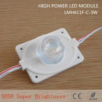 Module LED haute luminosité 3W blanc DC 12V pour boîte lumineuse double face
