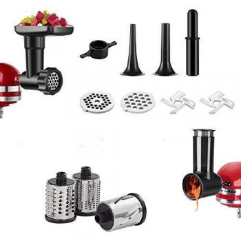 Accessoires de Hachoir à Viande et Coupe-légumes pour Robot Pâtissier KitchenAid