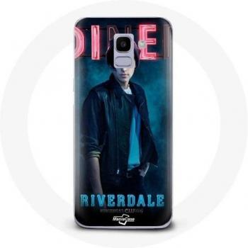 Sacoche élégante pour Samsung J6 2018 – Thème Riverdale (Jughead)