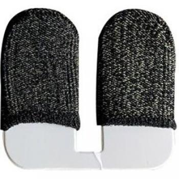 Gants de doigt en fibre d'argent