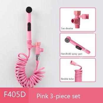 Pomme de douche bidet mains, système auto-nettoyage