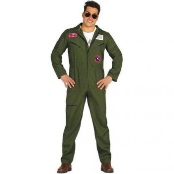 Chapeau et Veste Pilote de Chasse Guirca – Taille XL – Vert