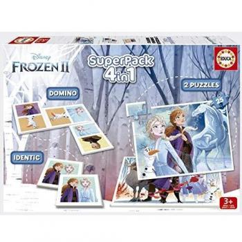 Educa SuperPack 4in1 Frozen 2 Multilingual Edition – D/F/Eng