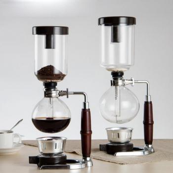 DecentGadget® Glass Vacuum Coffee Maker 5-Cup