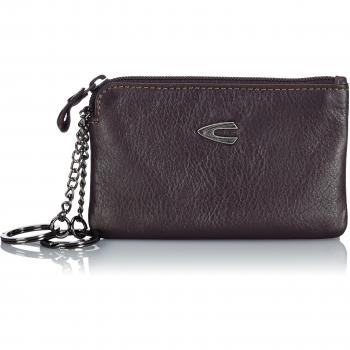 Camel Active Schlüsselanhänger mit Geldbörse – Braun, RFID‑Schutz