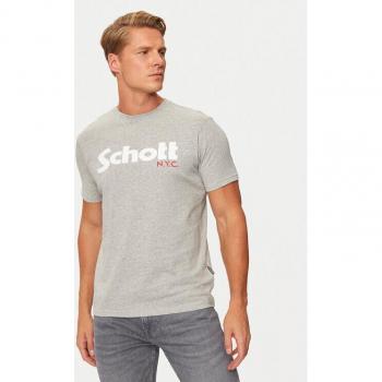 Schott Logo T-Shirt für Herren