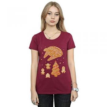 Burgundy Star‑Wars Gingerbread Rebel Top