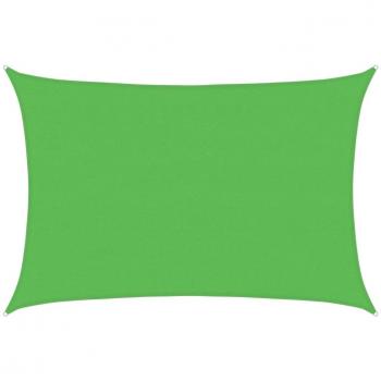 Voile d'ombrage 160 g/m² Vert clair 4x6 m pehd