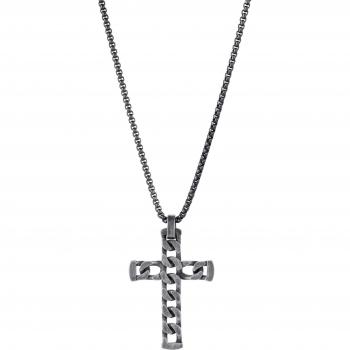Firetti „Cross“ Halsketten-Set, edelstahl, Geschenk