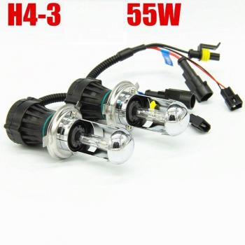 AFAECAR 55W Multi‑Color LED/HID Headlight with 4300K, 6000K & 8000K Modes