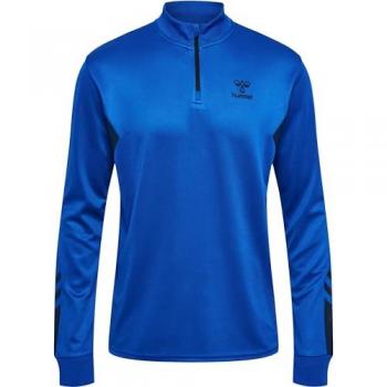 Mono Hummel Active Poly Azul Media Cremallera Hombre L