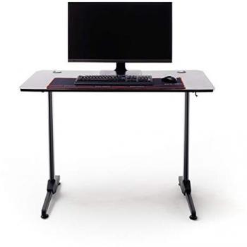 Gamingtisch MCA FURNITURE DX Racer 110x75x60 cm Schwarz Carbonoptik