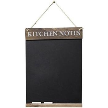 Pizarra de Cocina 42x30 cm Madera Marrón