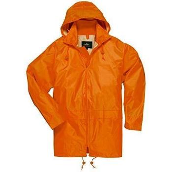 Portwest Classic Rain Jacket Orange Small