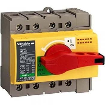 Interrupteur-sectionneur 4P 40A Interpact INS40