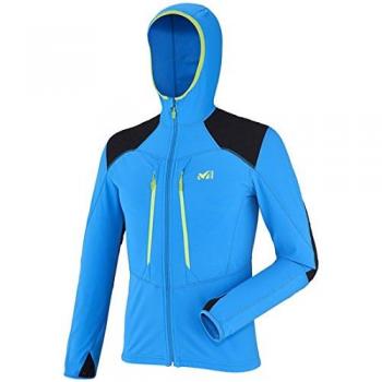 Millet Pierra Ment Jkt, Chaqueta con Capucha para Hombre, Azul