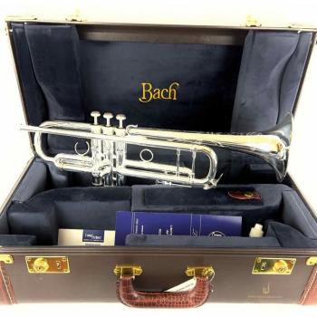 Artisan Series Silver Plated Trumpet, Model AB190 by Bach