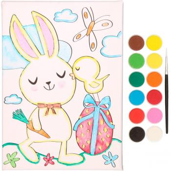 Set de peinture sur toile