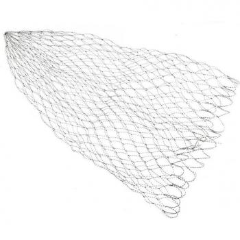 Filet de pêche tressé double ligne, accessoire en option