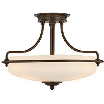 Quoizel QZ/GRIFFIN/SFSPN Semi-Recessed Downlight in Bronze (43.2cm x 43.2cm x 30.5cm)