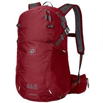 Mochila Jack Wolfskin Moab Jam 24, Unisex Adulto, Color Rojo