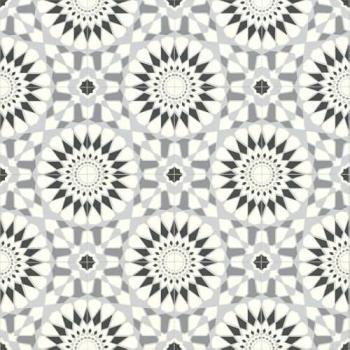 Piso Vinílico Mosaico Cemento 3m x 3m