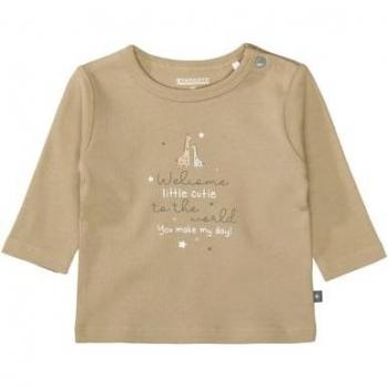 STACCATO Basic Shirt dunkel taupe