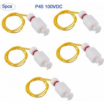 5pcs P45 Liquid Level Sensor Float Switch 100VDC