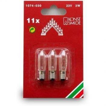 Lampadina trasparente E10 23V Konstsmide 1074-030