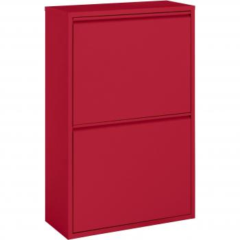 Heine home Müllbehälter 60 cm x 92 cm x 25 cm rot