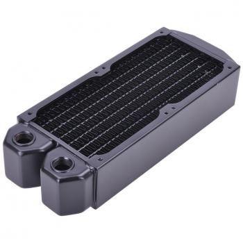 Alphacool NexXxoS XT45 Black 80mm Dual Fan Radiator