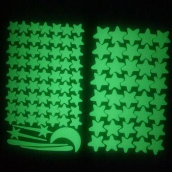 Kit de 103 Pegatinas Luminiscentes para Paredes