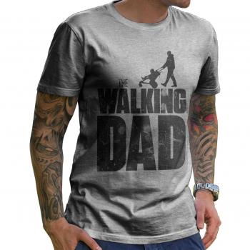 Herrenbasic „Papa auf dem Weg“ – Stylotex T-Shirt, XL, Heather