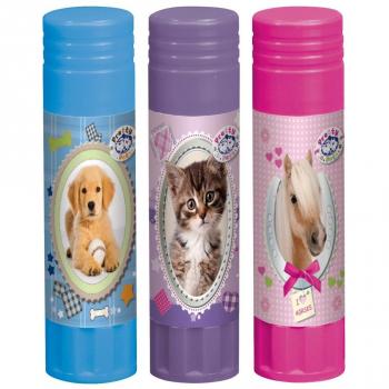 20 x Herlitz Klebestift 21g lösungsmittelfrei Pretty Pets