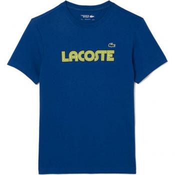 Camisa Lacoste Azul Marinho e Amarillo