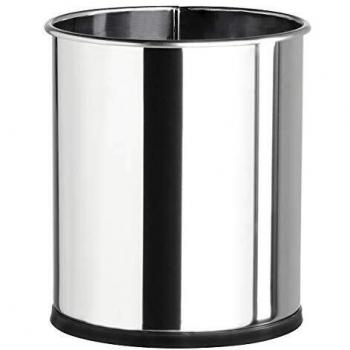 Corbeille de Bureau Papea 8L en Inox