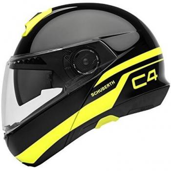 Schuberth C4 Pulse Casque Noir Jaune taille : XS