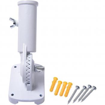 Heavy Duty 180 Degree Rotating Flag Pole Holder for Wall Mount