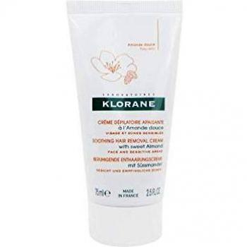 Klorane Hair Removal Cream with Sweet Almond 75 ml