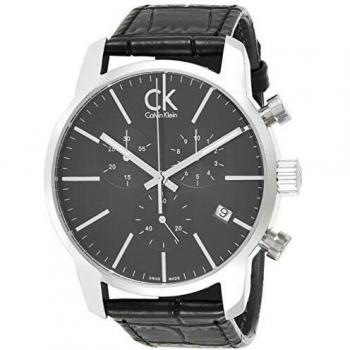Calvin Klein Men's Watch with Leather Band