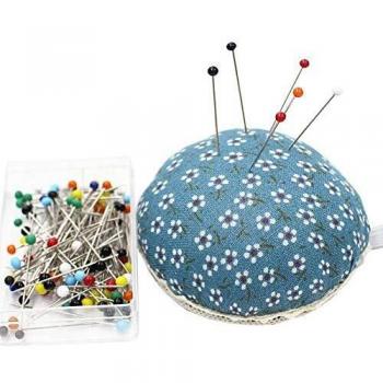 Cosmic Sewing Aid Wrist Protector & 50-Count Pin Cushions