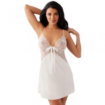 Champagne Satin Chemise