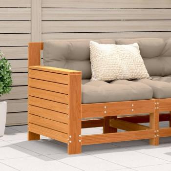 Patio Armrest Sofa with Cushion
