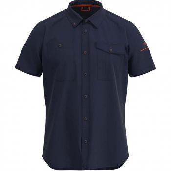 Camisa Ternua Ega S/S Shirt M Azul Marino para Hombre