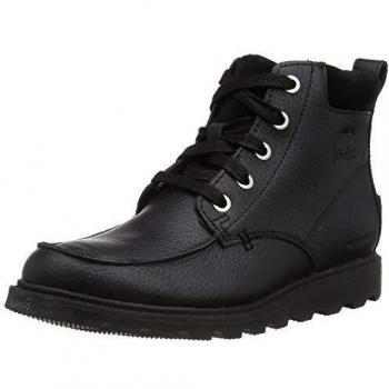 Sorel Youth Madson Moc Toe Waterproof, Scarponcini Bambino, Nero