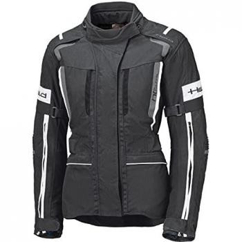Held 4-Touring II, Textiljacke Damen Schwarz/Weiß XXL