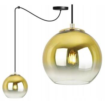 Lampe Suspendue Verre Noir
