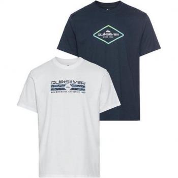 Quiksilver Kurzarm T-Shirt NATUREMAD INSID QUA Doppelpack